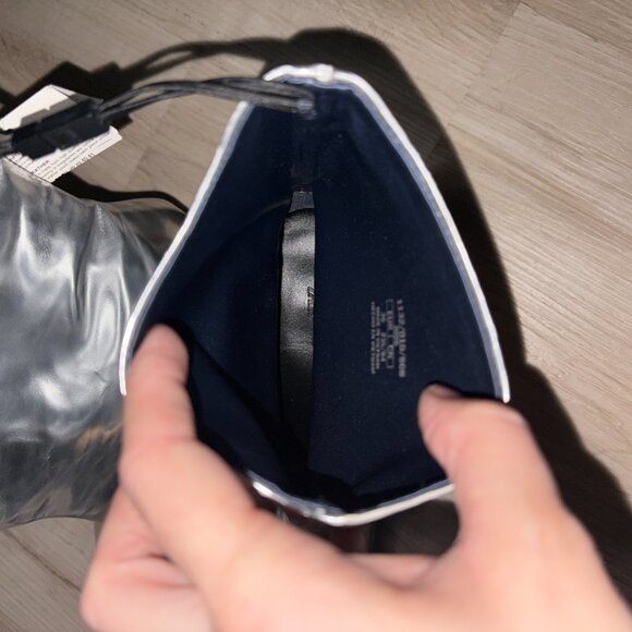 Zara Silver Metallic Genuine Leather Midi Heels with Pointed Toe 6 - Picture 5 of 8